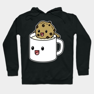 Chocolate Chips Cookie and Milk Hoodie